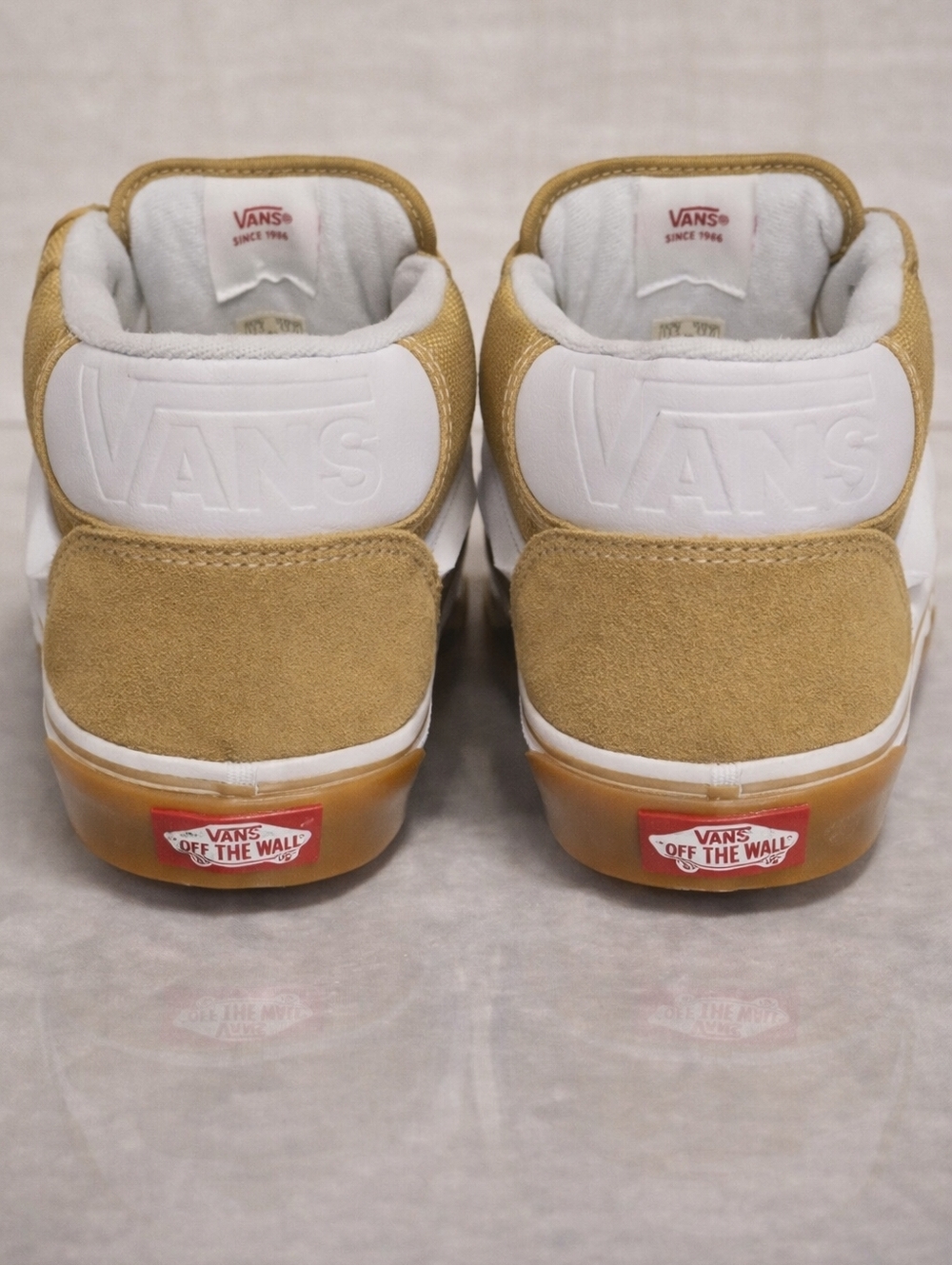 Vans Knu Mid Khaki/Gum – Men’s 13 – New w/ Box - Picture 4 of 6